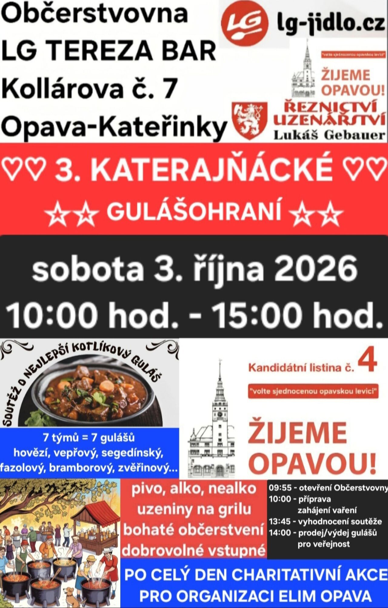 3. KATERAJŇÁCKÉ GULÁŠOHRANÍ