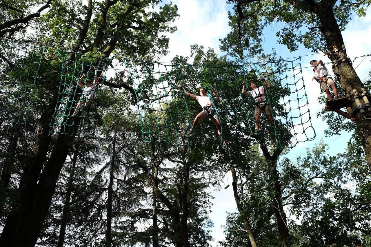 Parcours accrobranche du Domaine