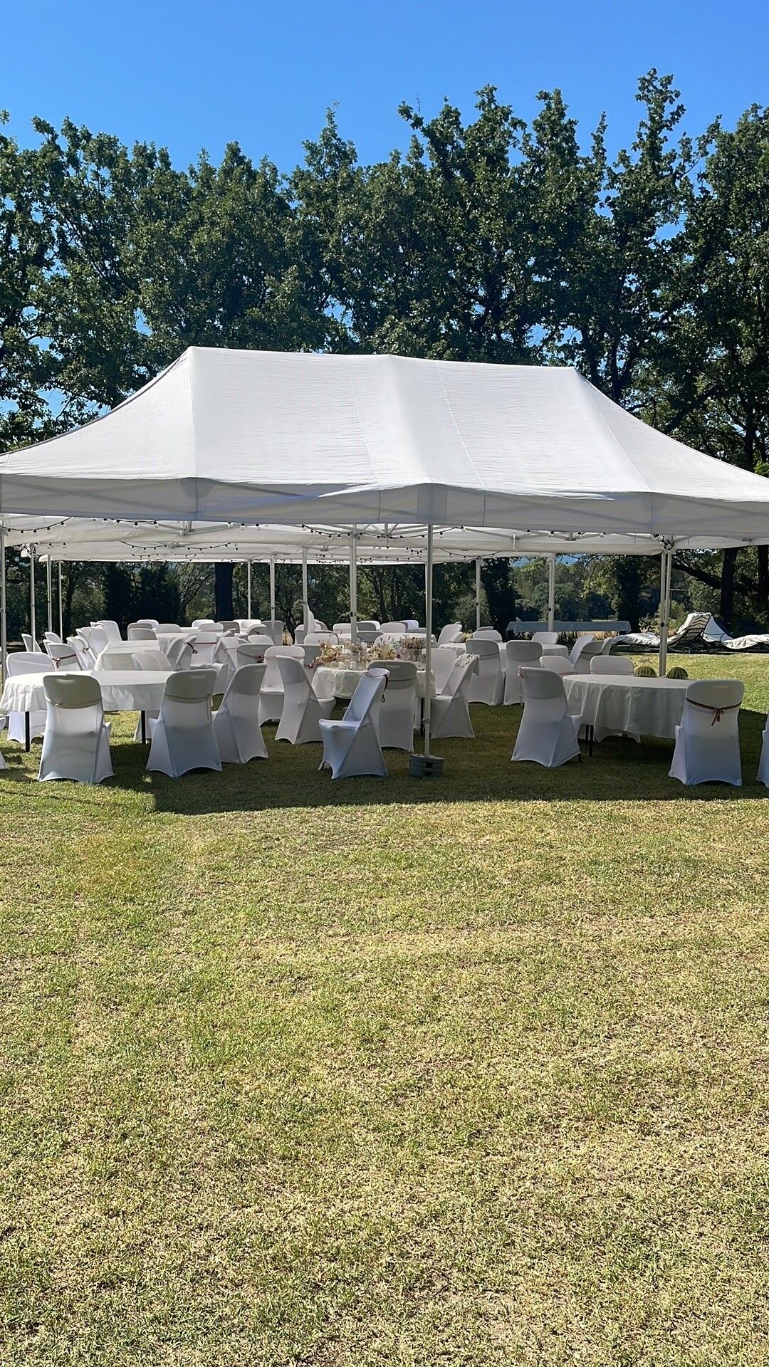 Mariage jardin privé