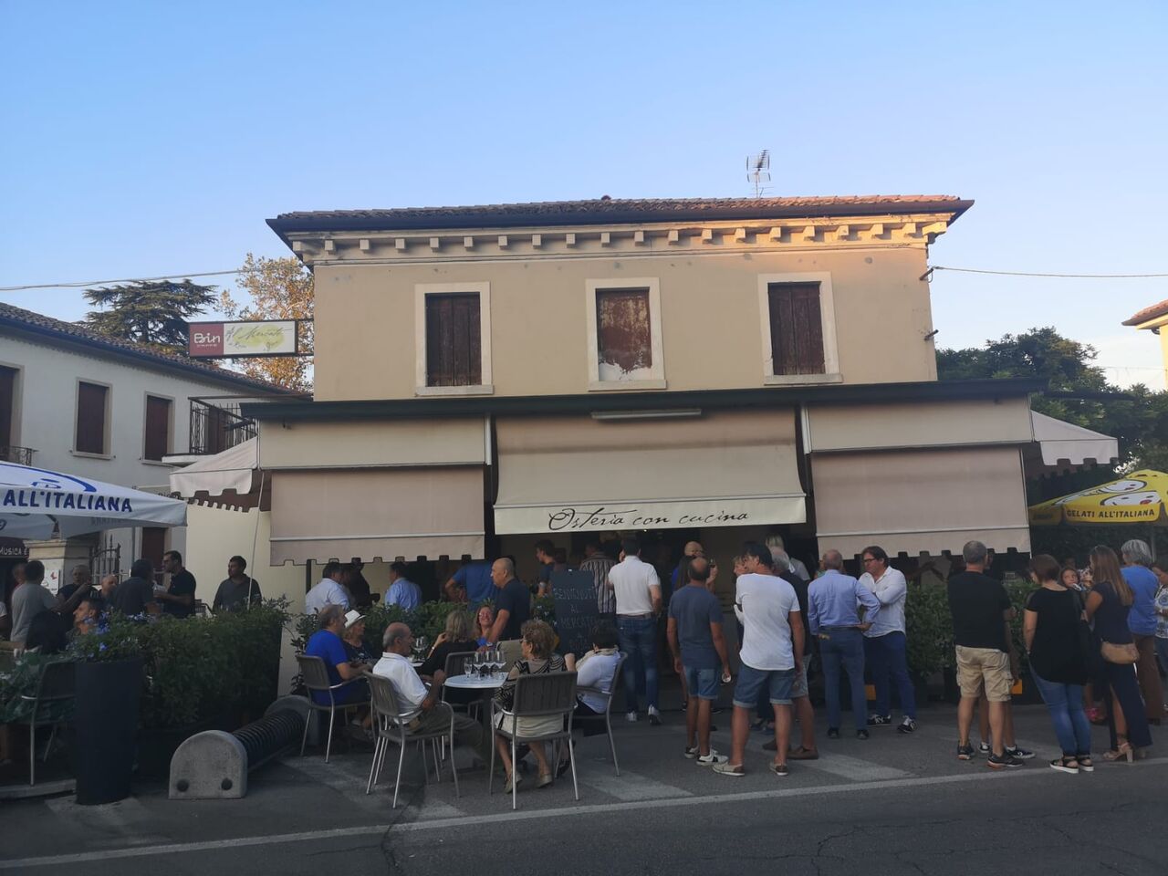 Il giorno dell'inaugurazione