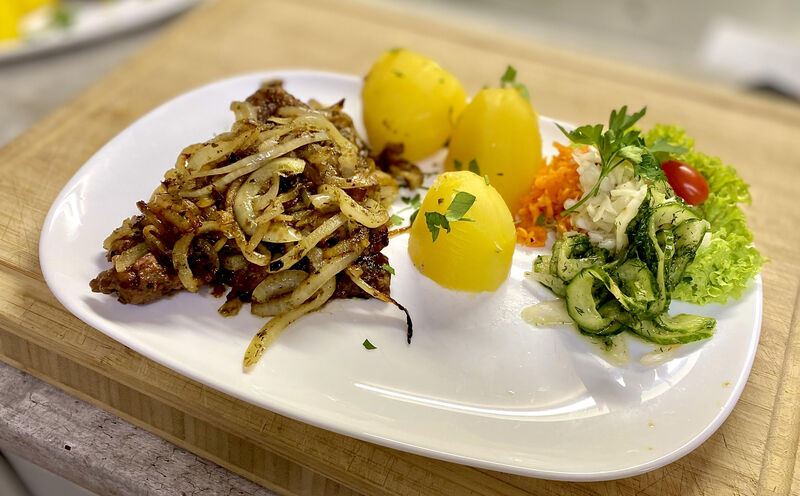 Leber nach Art des Hauses