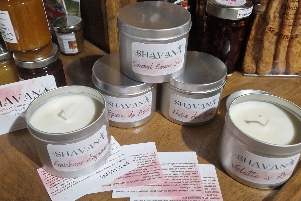 BOUGIES PARFUMEES SHAVANA