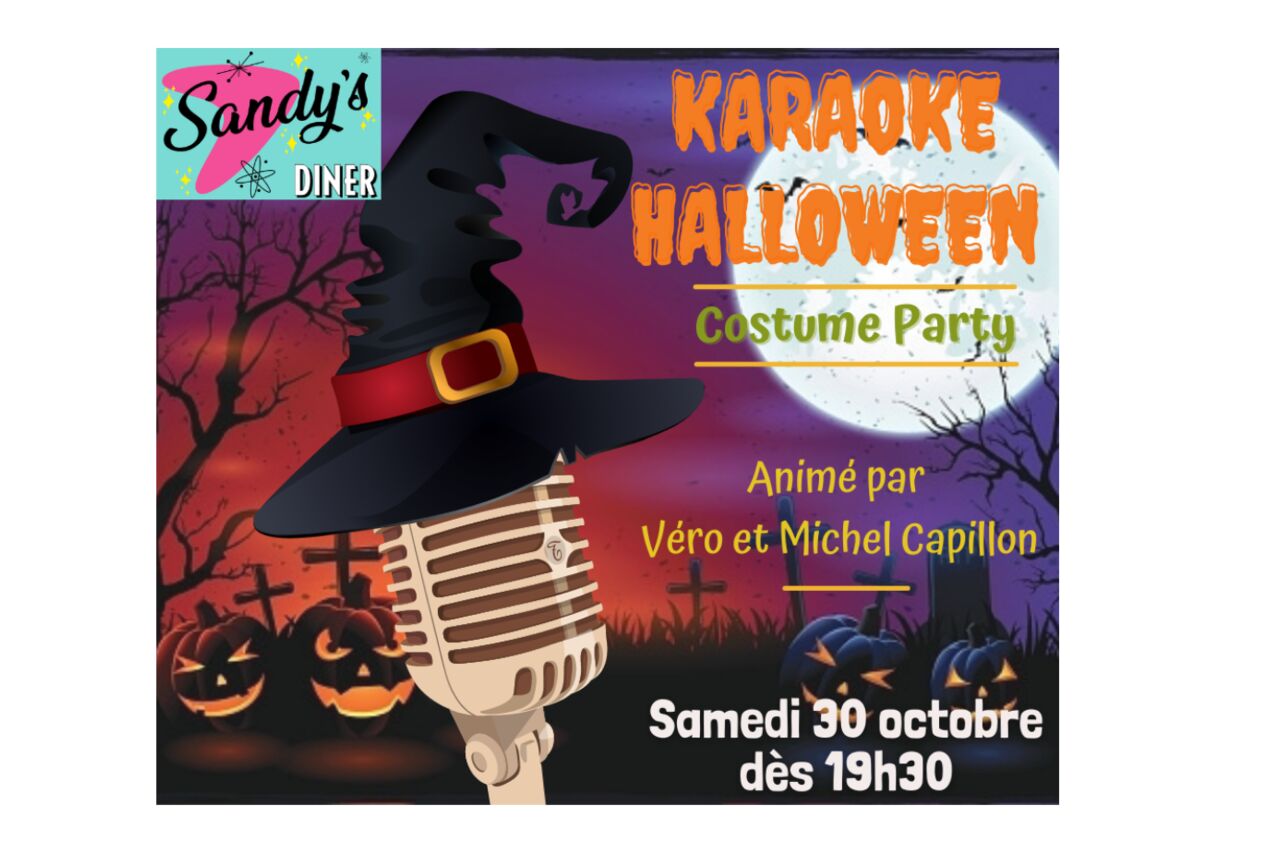Karaoké Halloween - Samedi 30 octobre à 19h30