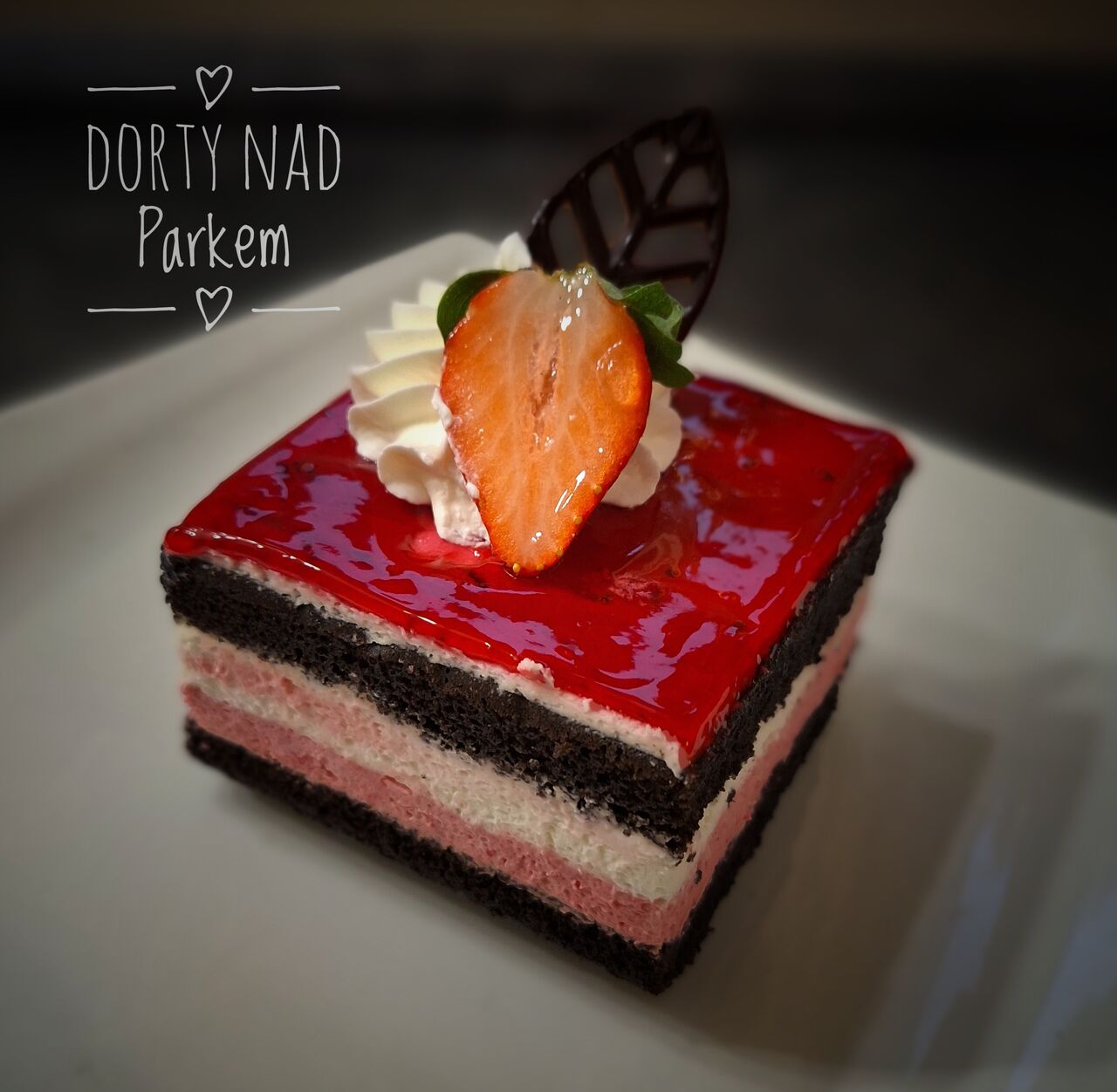 Malinové řezy s black korpusem