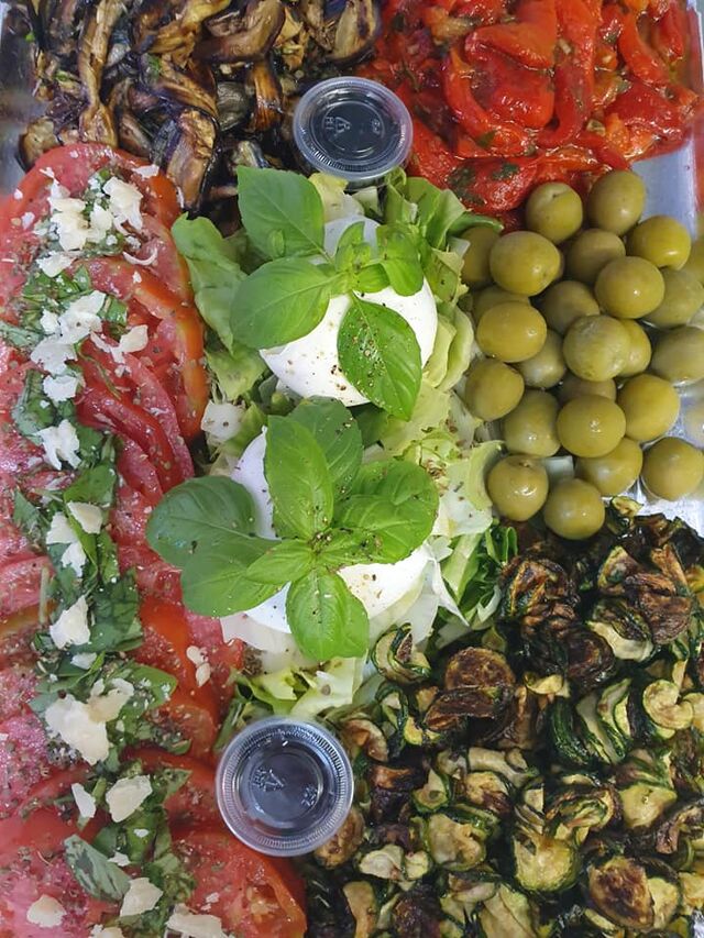 assortiment de légumes à l'italienne - Antipasti