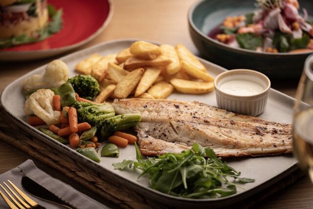 Pesca del día a la plancha