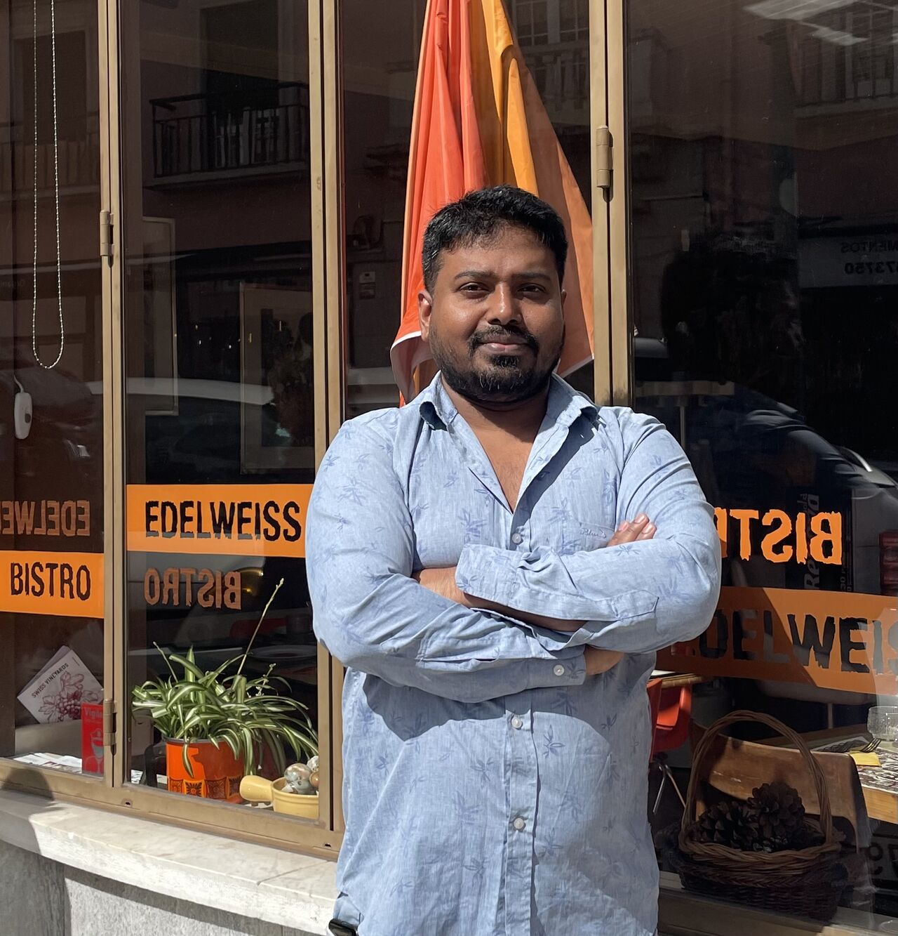 Kamal, from Bengladesh, Sous-Chef, part of the team since 2018