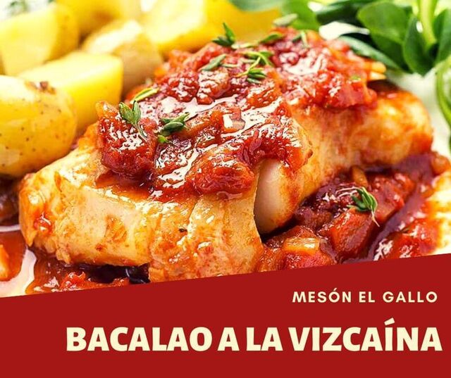 Bacalao a la vizcaína