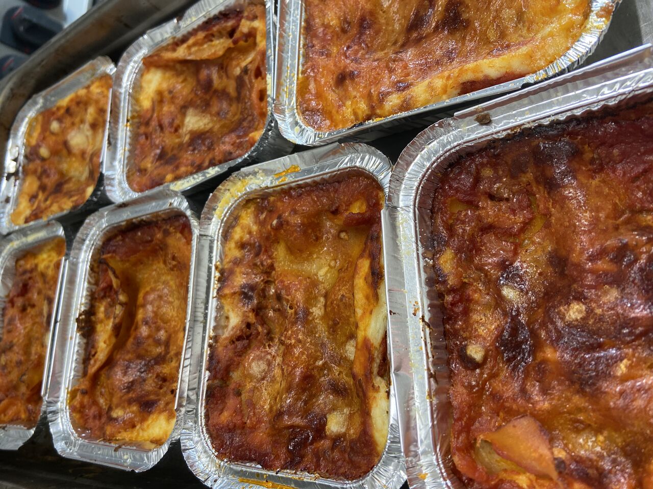 Lasagne al ragù mono porzione 