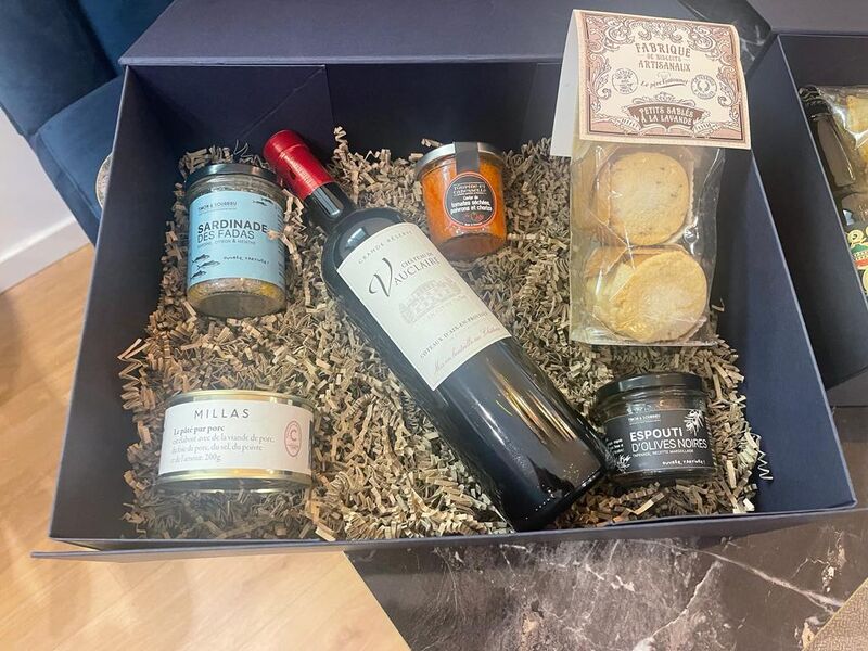 Coffret grand modèle vin rouge