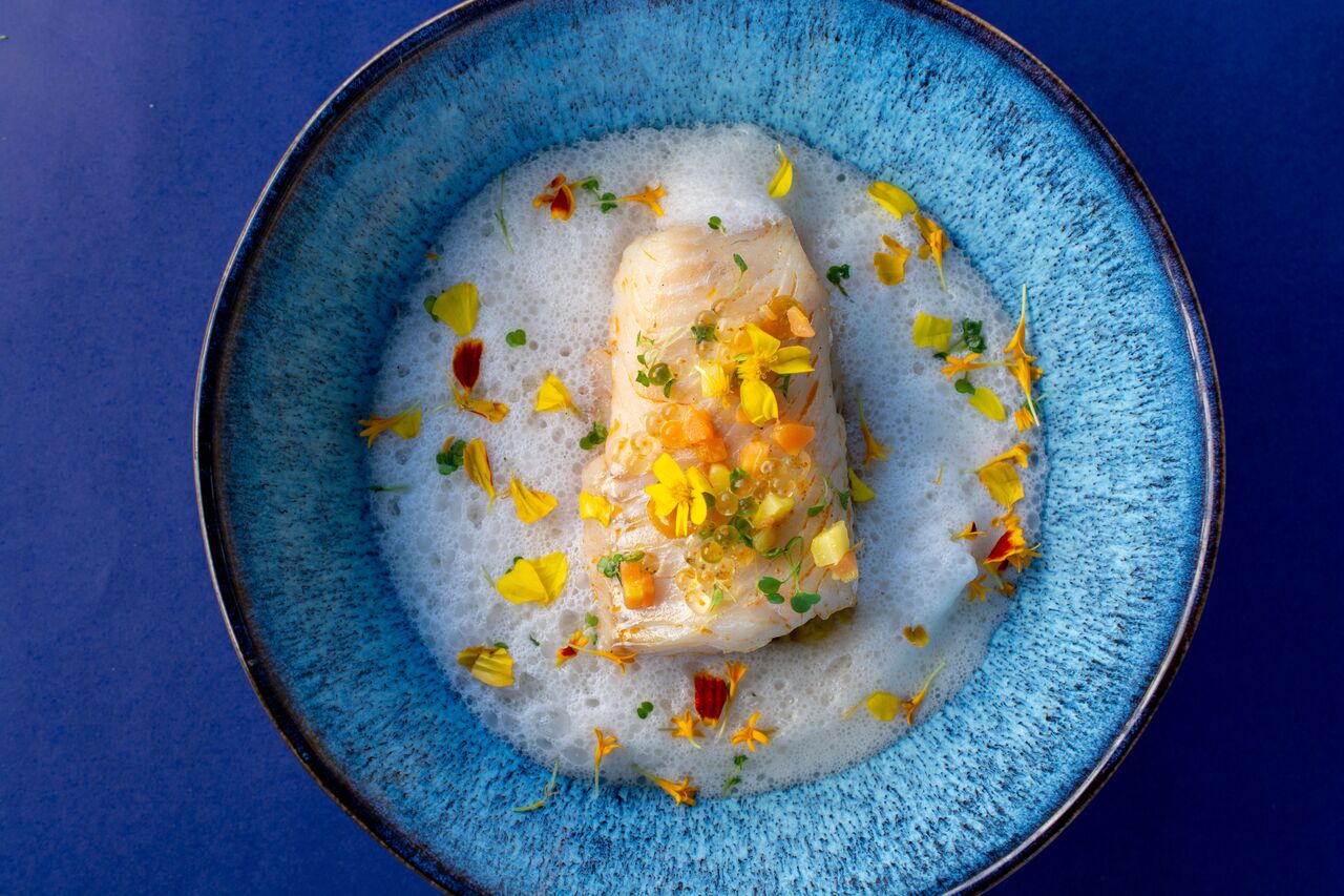 Poisson de la criée, beurre blanc à la vanille