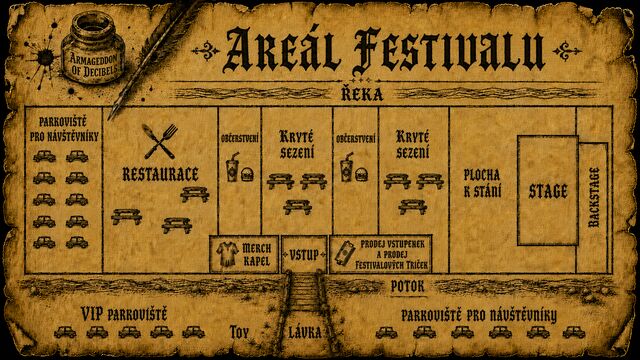 Areál festivalu