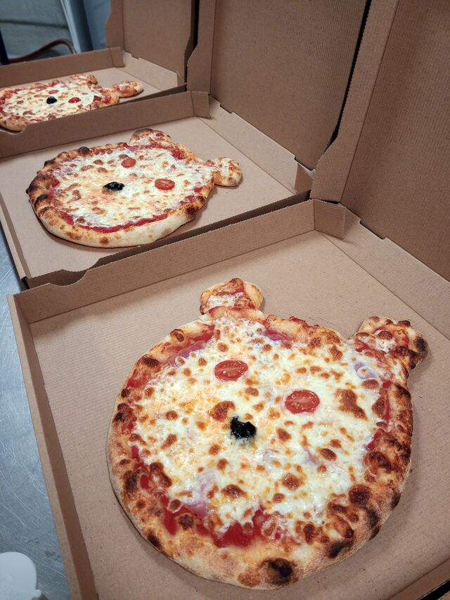 La pizza nounours pour les petits avec une surprise !