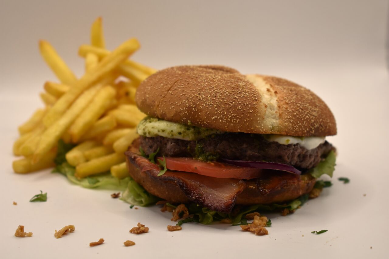 Italian Burger / frites 
