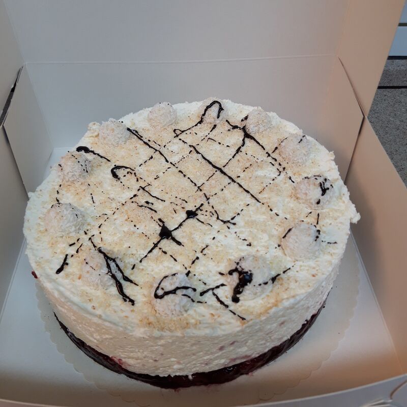 Raffaello-Kirsch-Sahne-Torte