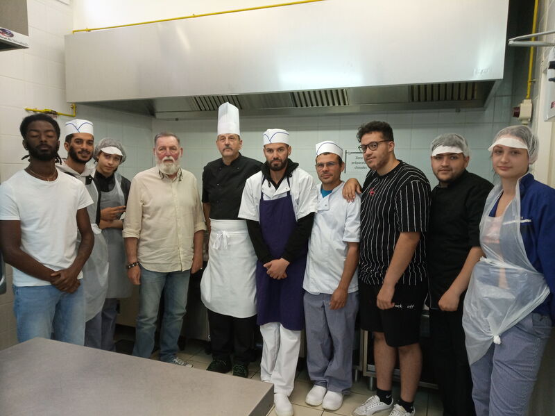 formation cuisine a st pierre la Mer 11560en partenariat avec Mr Daniel Collet président directeur général de l organisme ifre