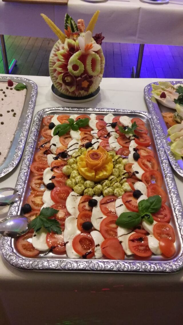 Tomaten-Mozzarella-Platte