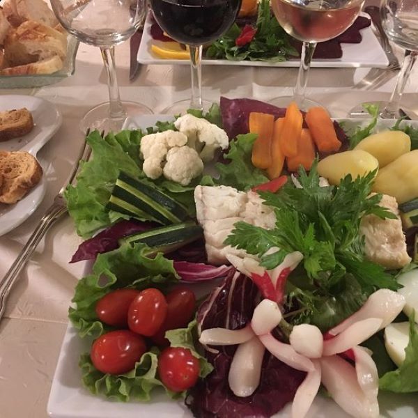 Aïoli de cabillaud aux petits légumes