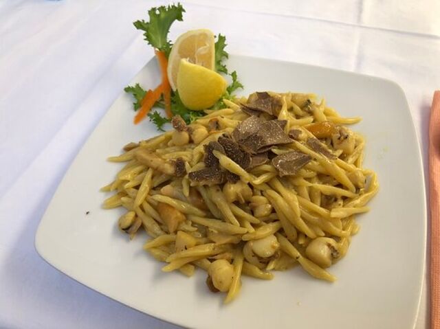 Trofie (tjestenina) sa kaneštrelima i tartufima