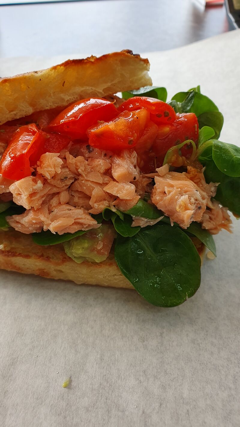 Lachs Sandwich 