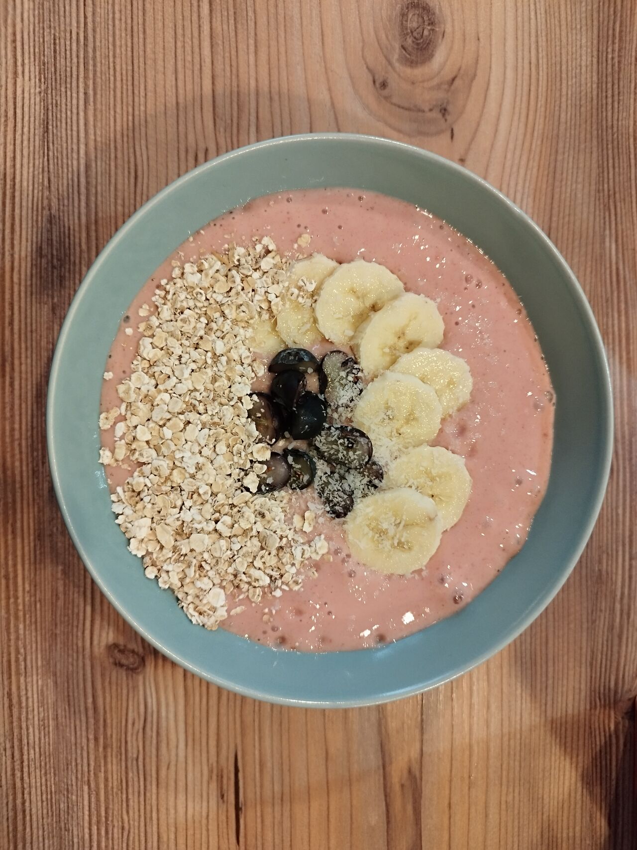 Málnás -joghurtos Smoothie tál