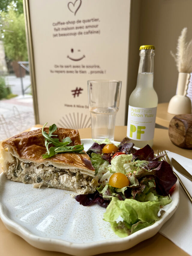 Tourte poireau-feta