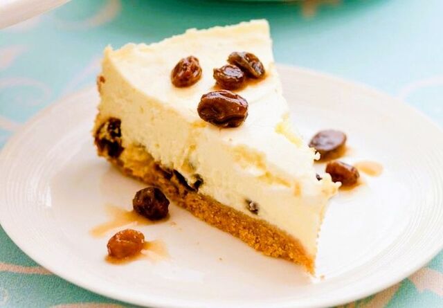 Cheese cake Rhum Raisin 