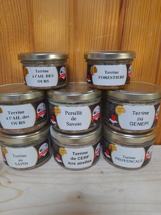 Terrines Les salaisons du Mont charvin Doussard