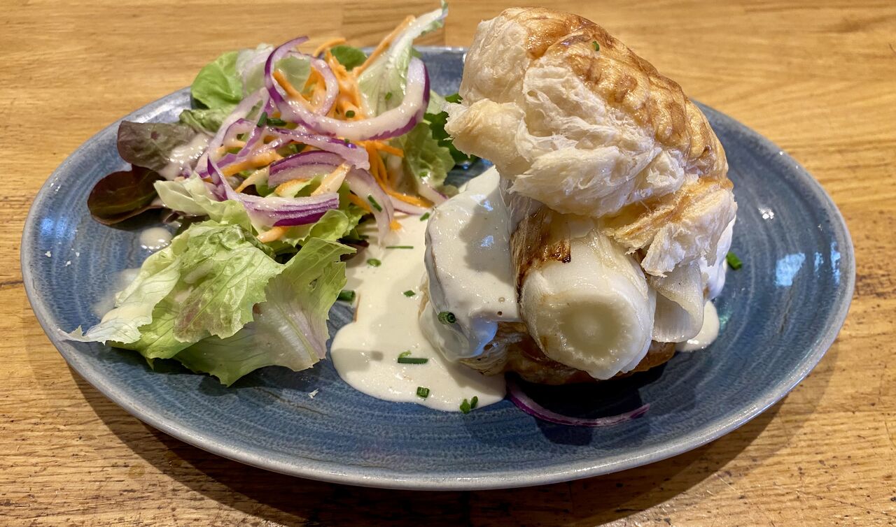 Croustade d’endive au gorgonzola 