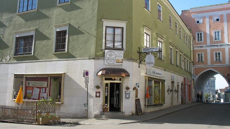 Konditorei im Stadtzentrum von Retz