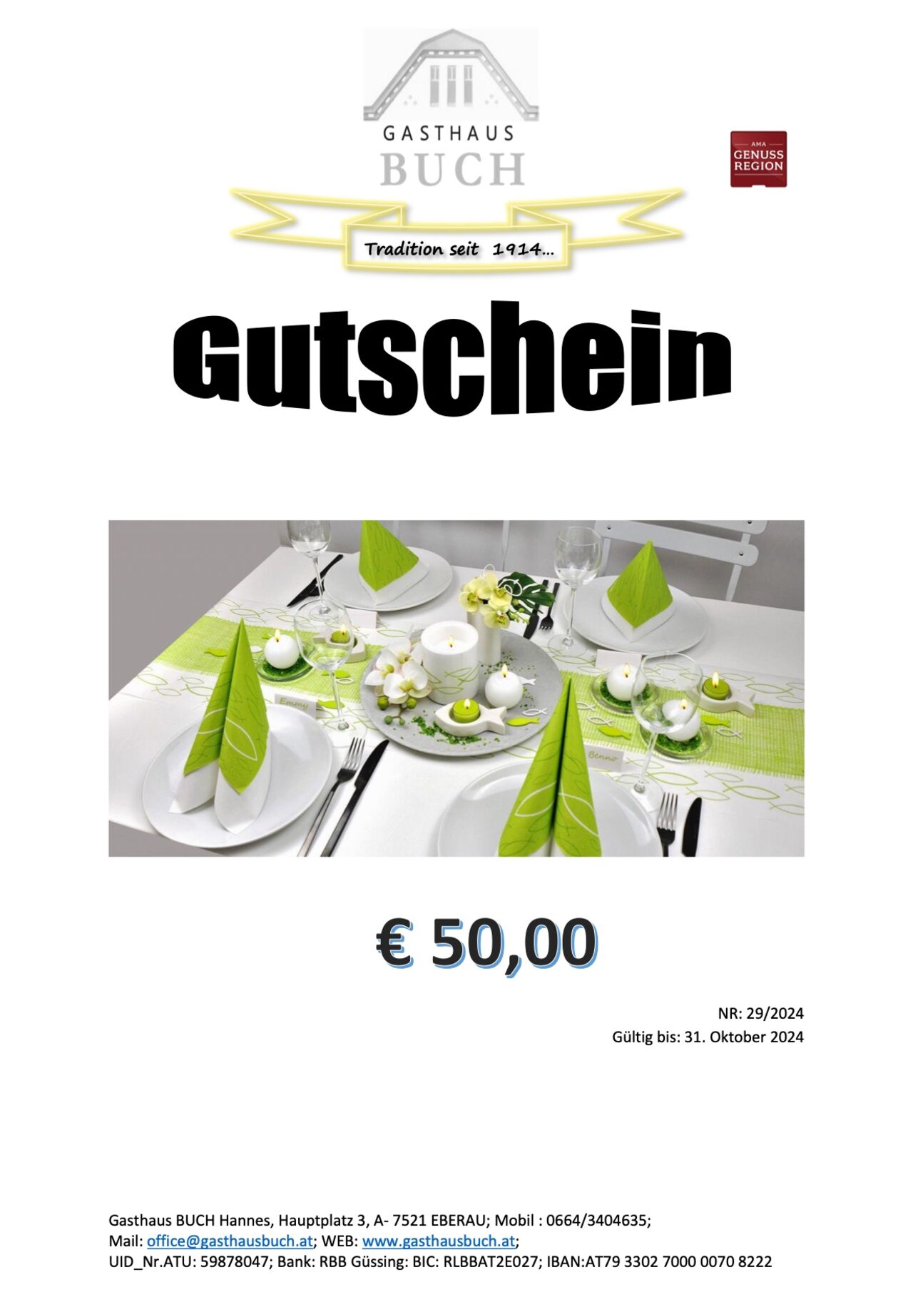 Gutscheine