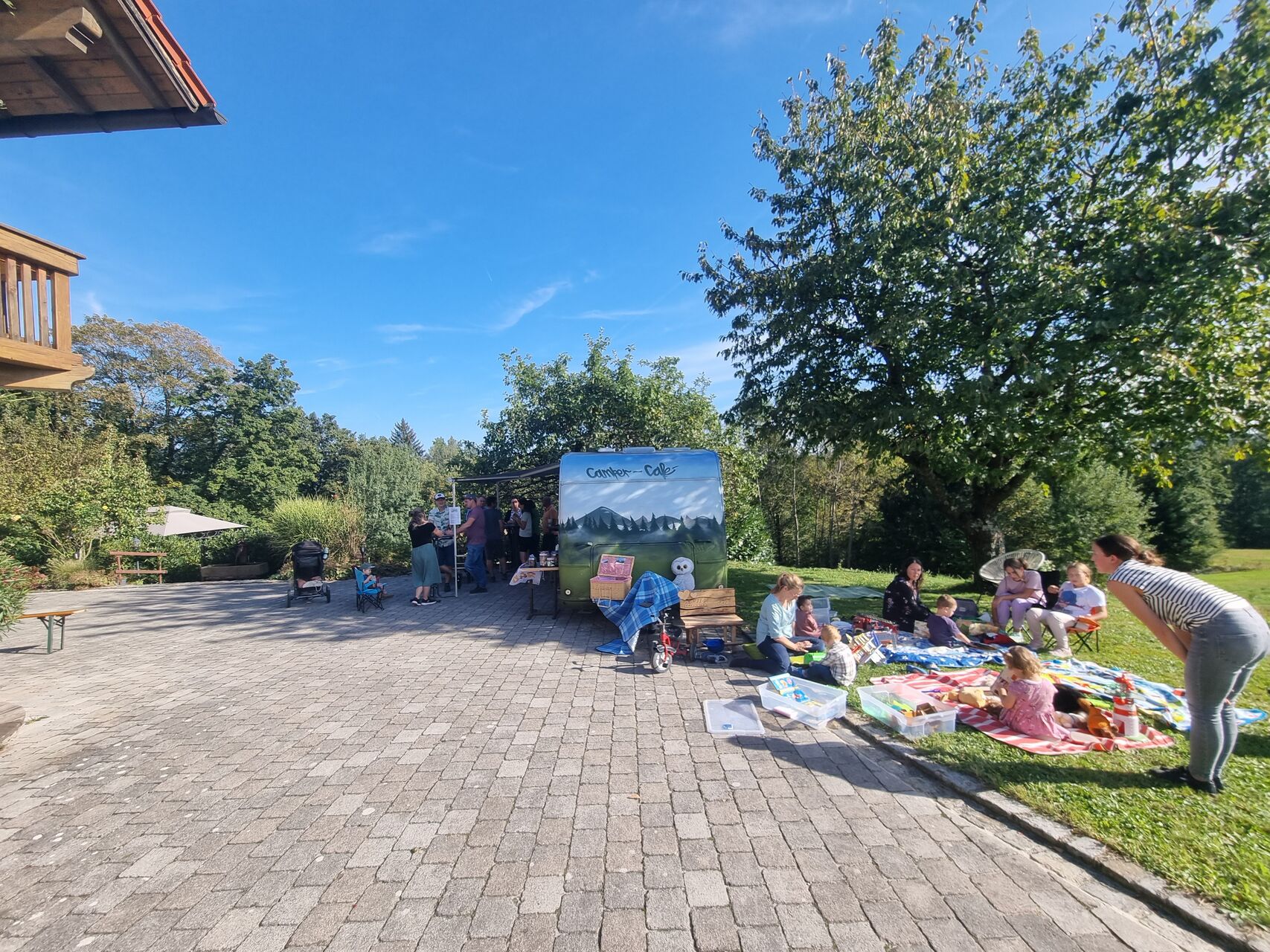 Hofcafé: Eröffnung