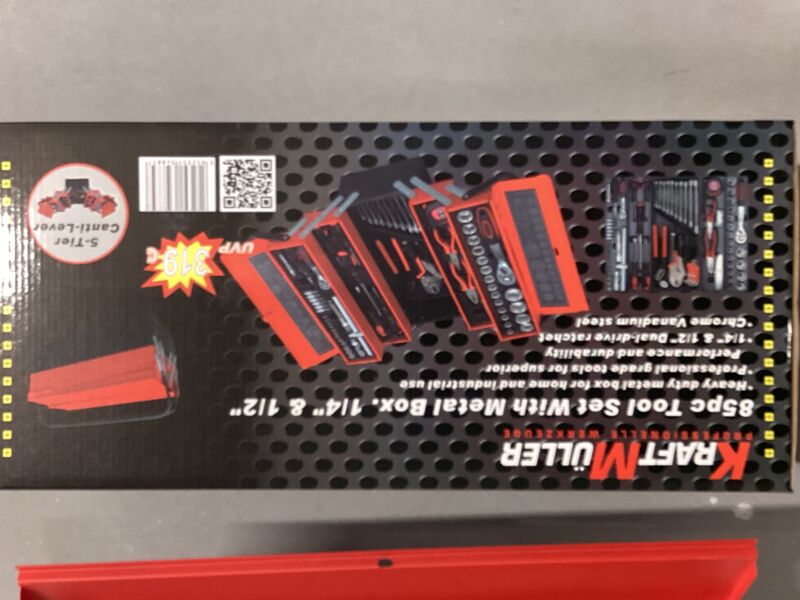 Caisse à outils 85 pièces
99,90€