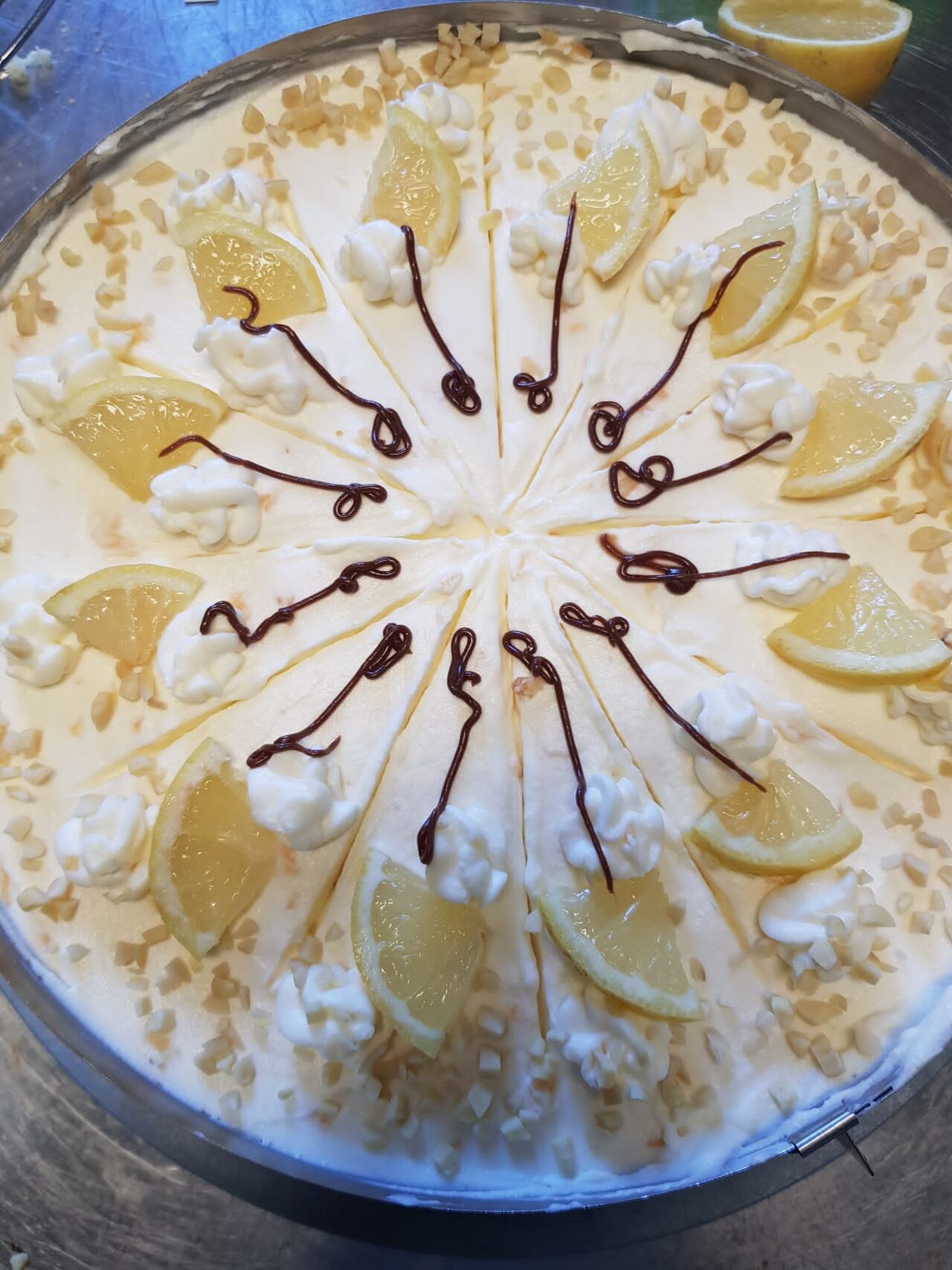 Zitronentorte für den Sonntag 