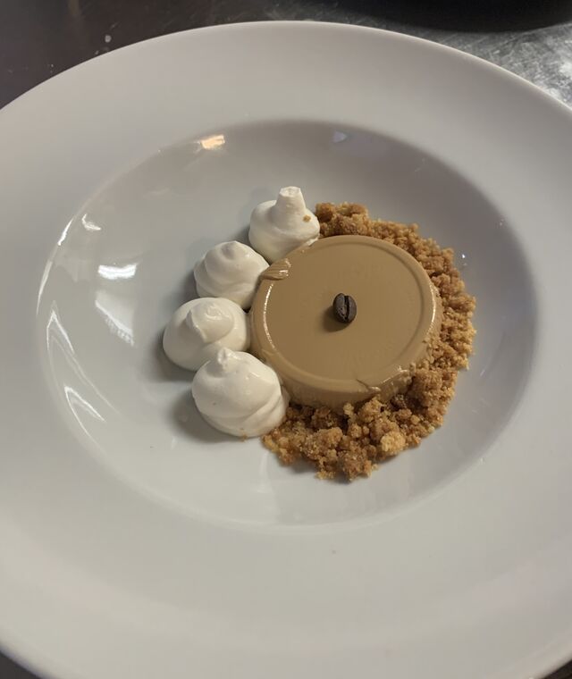 Panacotta au café...