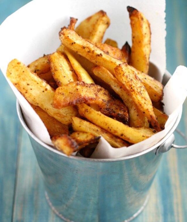 Nos frites sont fraîches et faites sur place