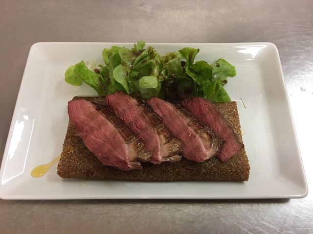 Galette Magret de Canard au Miel !
