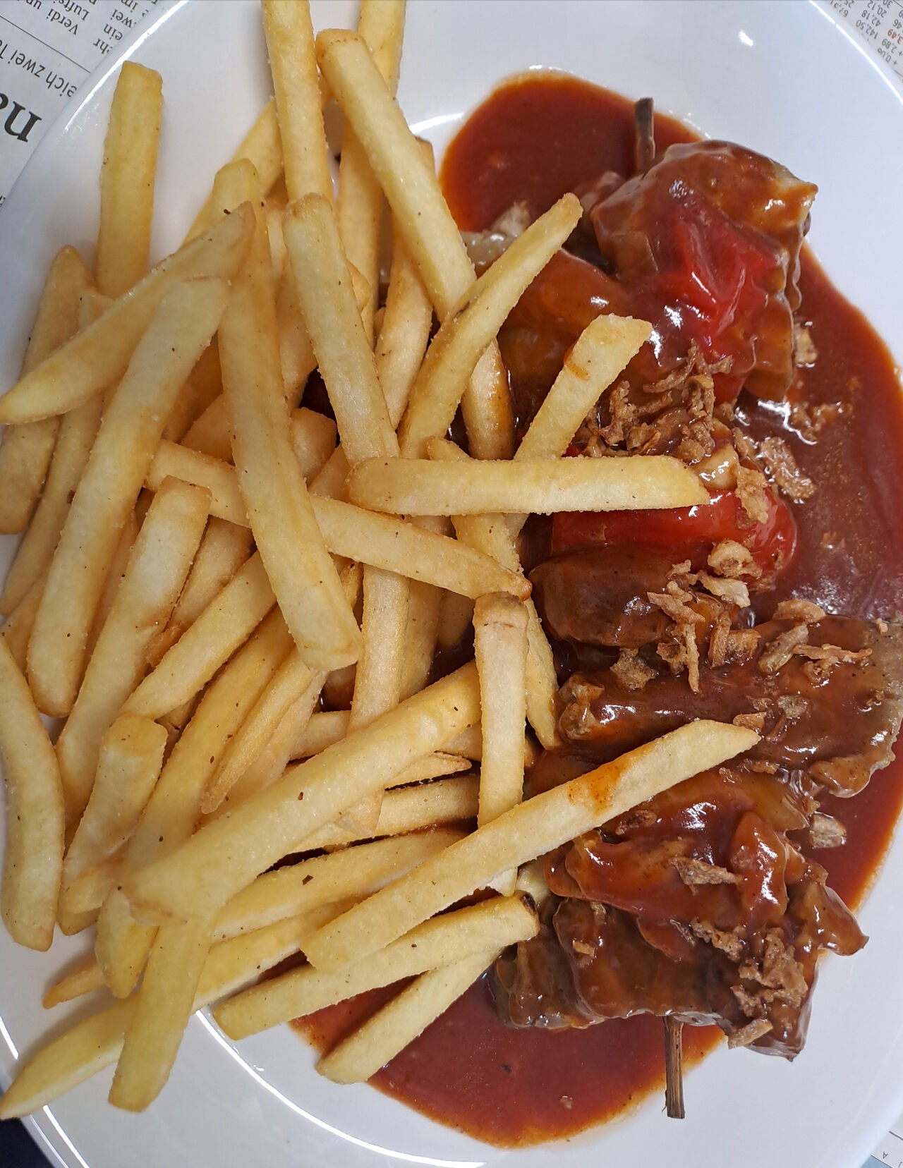 Fleischspieß Schaschlikart