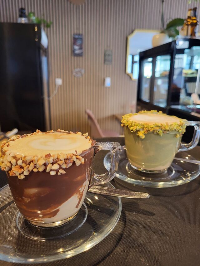 Cappuccino Nutella/Pistacchio