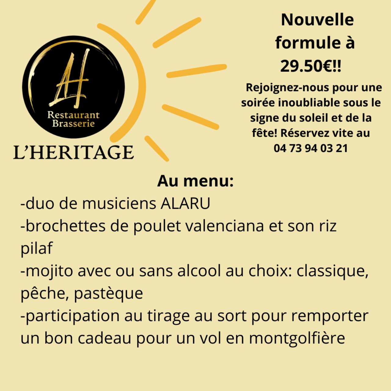 Soirée Viva L’Héritage