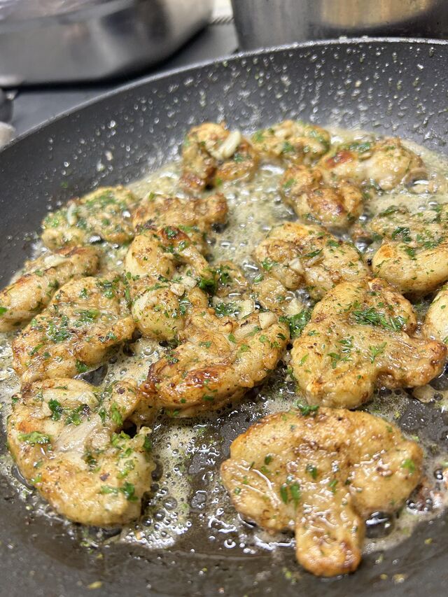 grenouilles en persillade