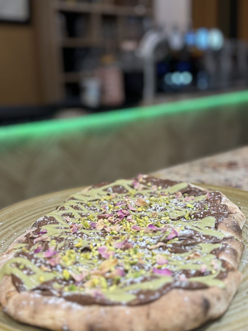 PIZZA NUTELLA PISTACHE DE SICIL