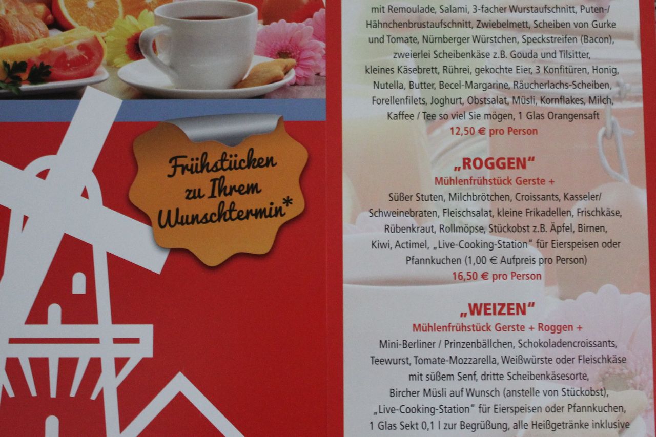 Frühstück zum Wunschtermin *