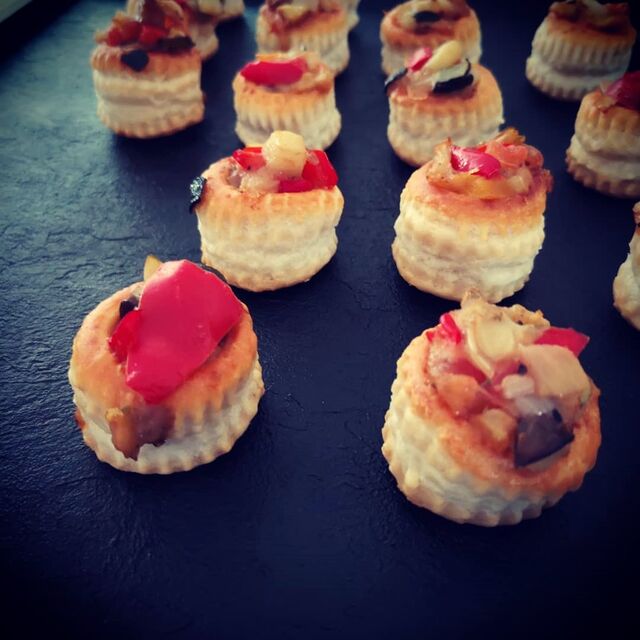 mini bouchée au légumes du soleil