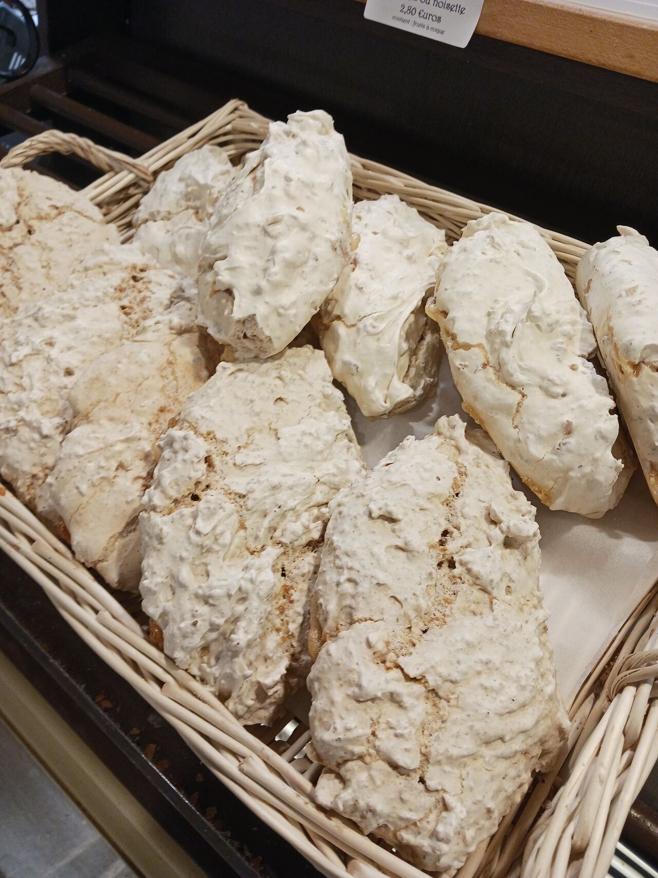 les grandes meringue amandes ou noisette