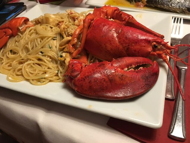 Tagliolini mit Hummer