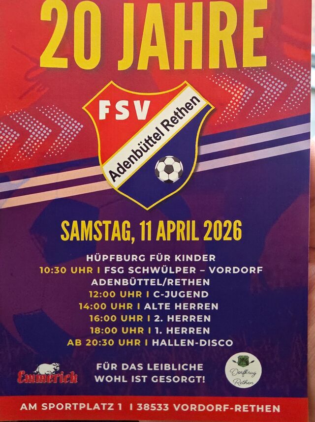 20 Jahre FSV 