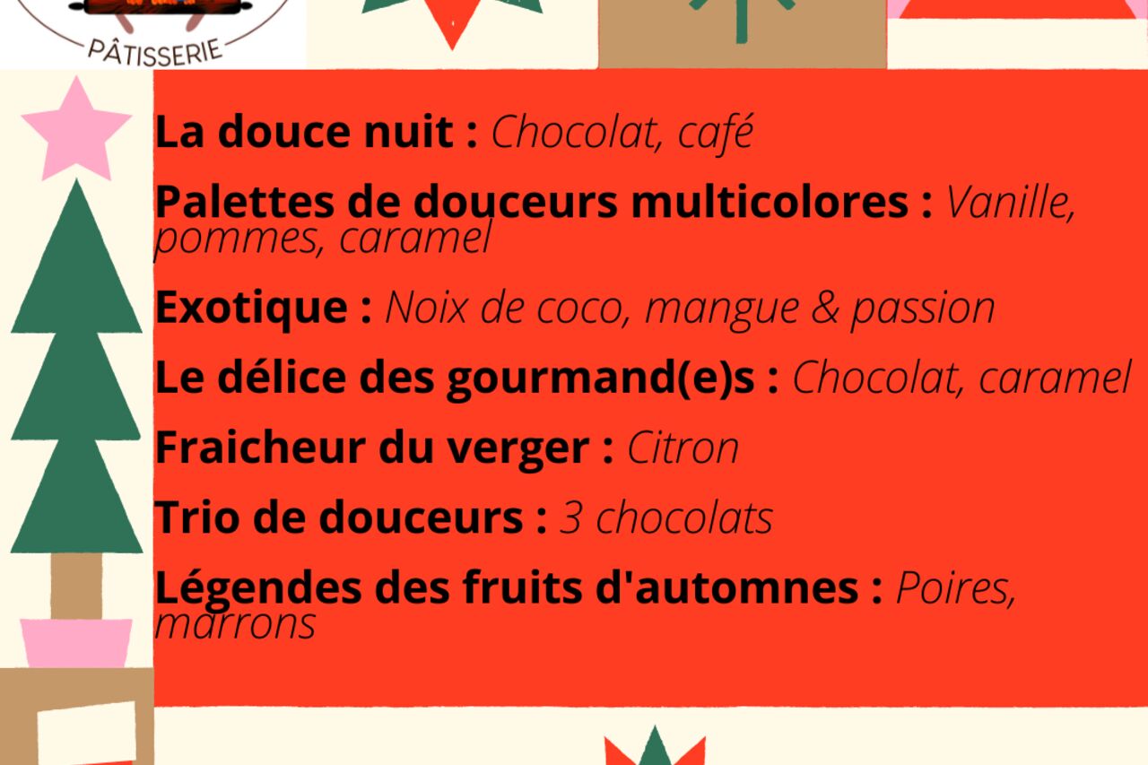 Nos bûches de Noël - Ouverture des commandes