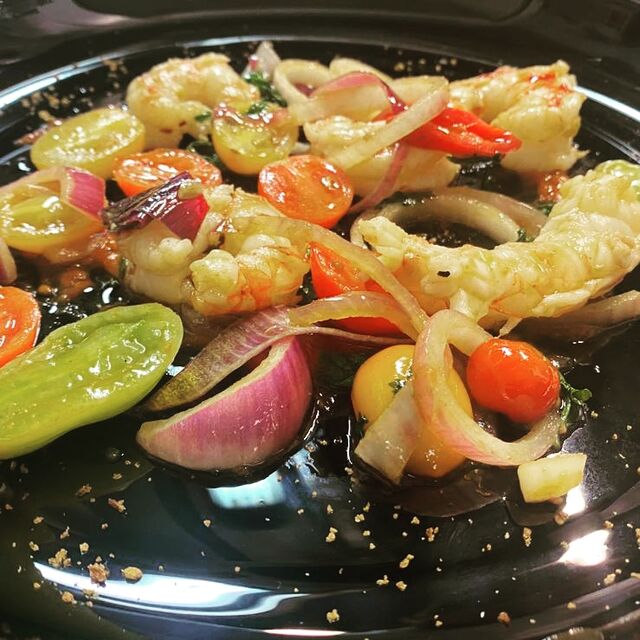 Code di Gamberi alla Catalana