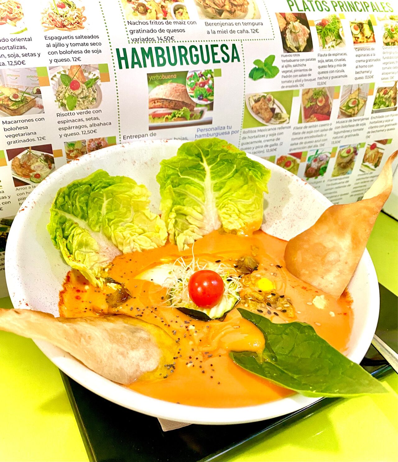Gazpacho Yerbabuena
